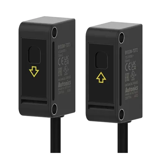 BYD3M-TDT - Sensores fotoeléctricos compactos