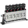 Manifold bars with separate exhausts (low version) - Series 3 CNV-318-4