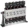 Manifold bars with separate exhausts (high version) - Series 3 CNV-328-4