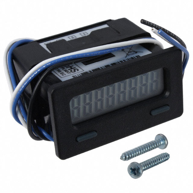 CUB7TCS0 Contador con display LCD de 8 dígitos, 28 Vdc