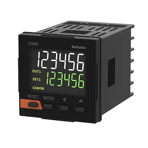 CX6S-2P2 - Temporizador/Contador con display LCD | Autonics (MX)