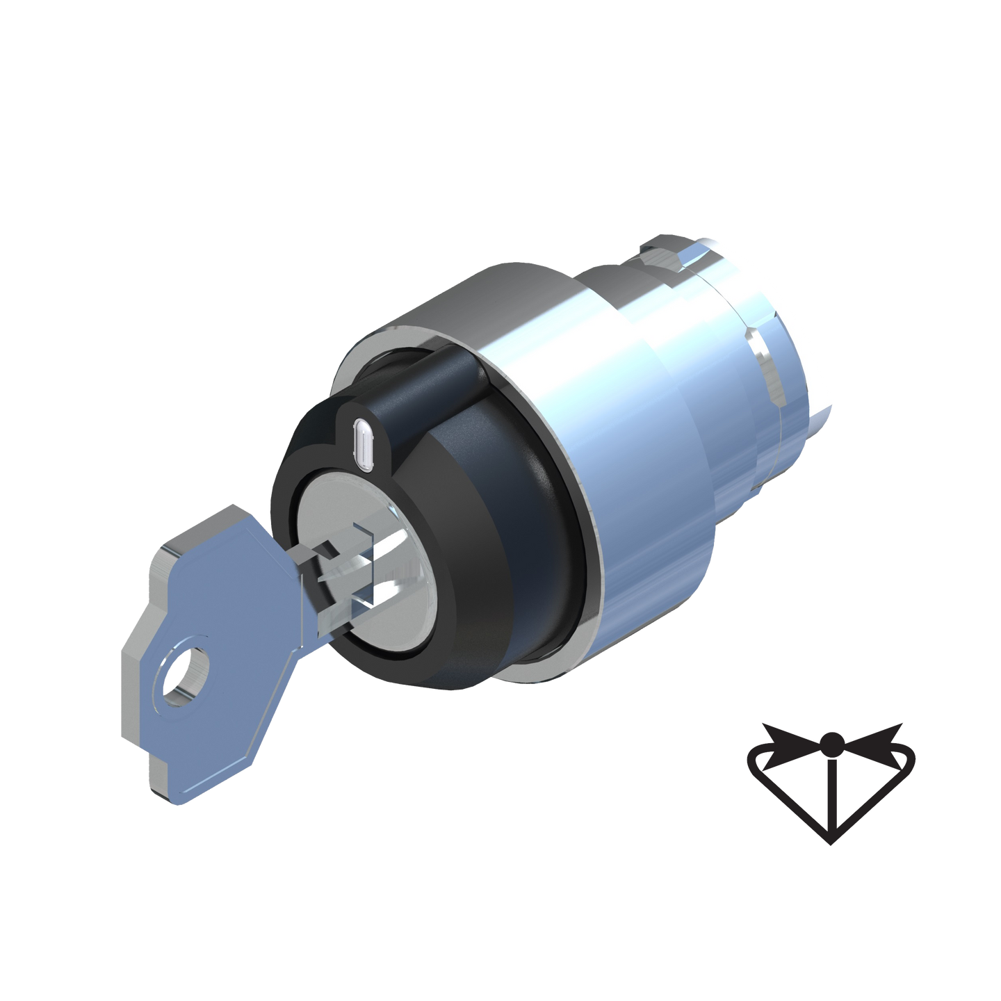 D5220 ECX 1480 - SELECTOR CON LLAVE 3 POSICIONES INESTABLE