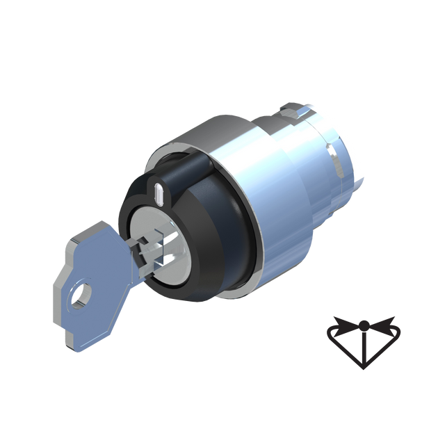 D5220 ECX 1480 - SELECTOR CON LLAVE 3 POSICIONES INESTABLE