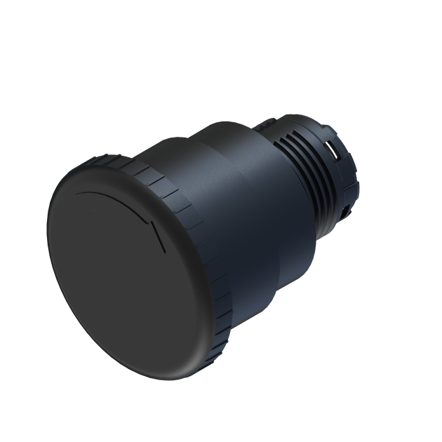 D5428 ECX 4130 - BOTON HONGO GIRAR LIBERAR NEGRO 40mm