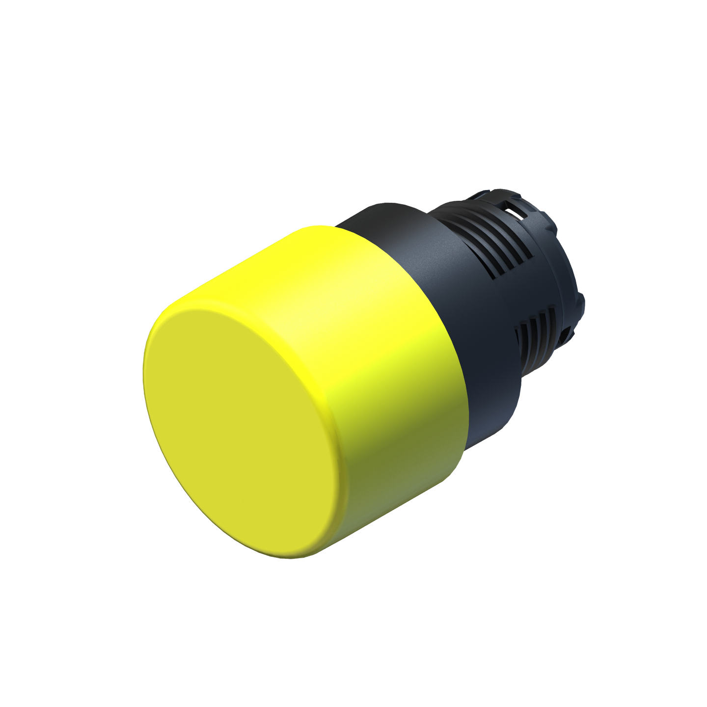 D5426 ECX 4169 - BOTON HONGO MOMENTANEO AMARILLO 33mm