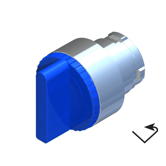D5224 ECX 1244 - SELECTOR ILUMINADO INESTABLE 2POSICIONES AZUL
