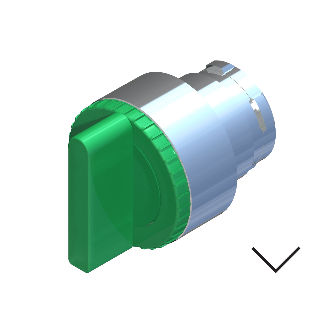 D5066 ECX 1252 - SELECTOR 2 POSICIONES ESTABLE VERDE