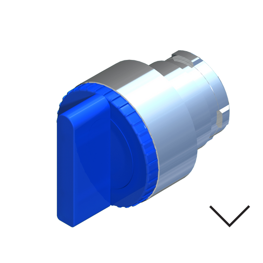D5225 ECX 1254 - SELECTOR ILUMINADO 2 POSICIONES ESTABLE AZUL
