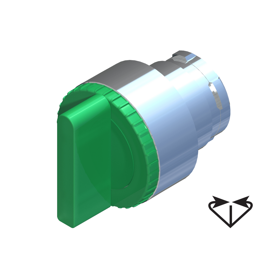 D5227 ECX 1282 - SELECTOR ILUMINADO 3 POSICIONES INESTABLE VERDE