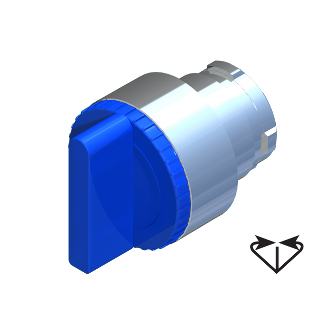 D5229 ECX 1284 - SELECTOR ILUMINADO 3 POSICIONES INESTABLE AZUL