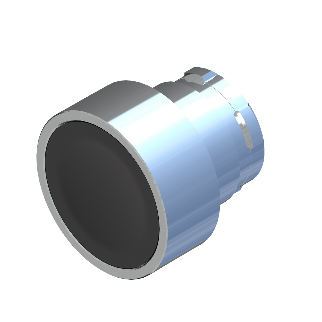 D5000 ECX 1100 - BOTON PULSADOR NEGRO 30mm