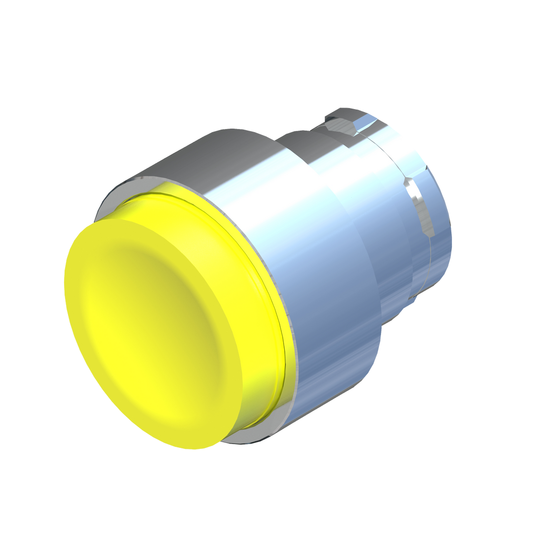 D5344 ECX 1113 - BOTON PULSADOR AMARILLO NO RASANTE