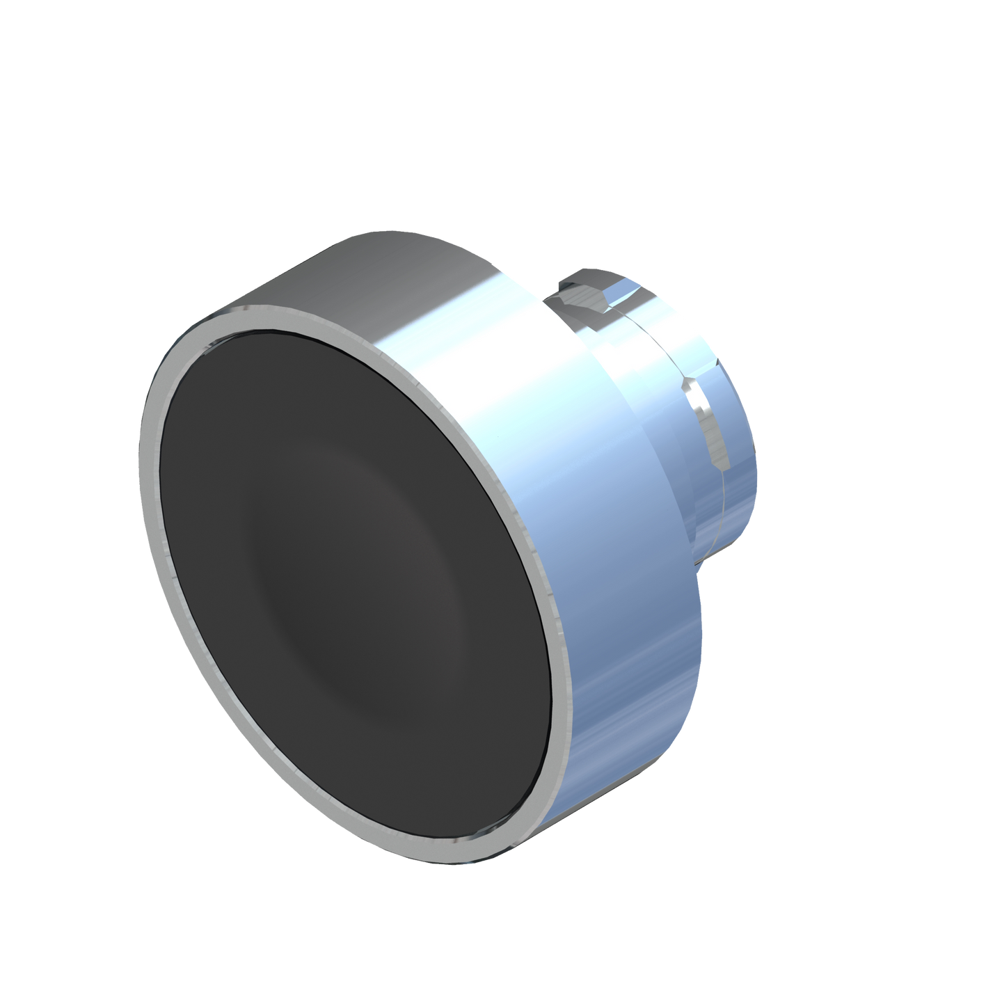 D5006 ECX 1120 - BOTON PULSADOR NEGRO 40mm