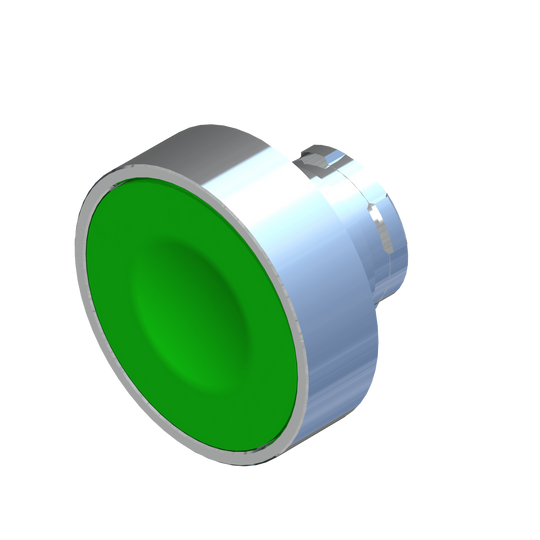 D5008 ECX 1122 - BOTON PULSADOR VERDE 40mm