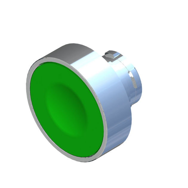 D5008 ECX 1122 - BOTON PULSADOR VERDE 40mm