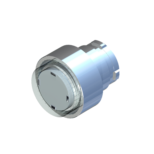 D5370 ECX 1216 - BOTON PULSADOR NO RASANTE ILUMINADO BLANCO