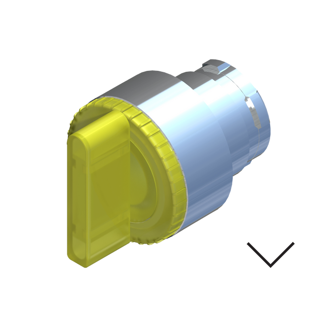 D5067 ECX 1253 - SELECTOR 2 POSICIONES ESTABLE AMARILLO