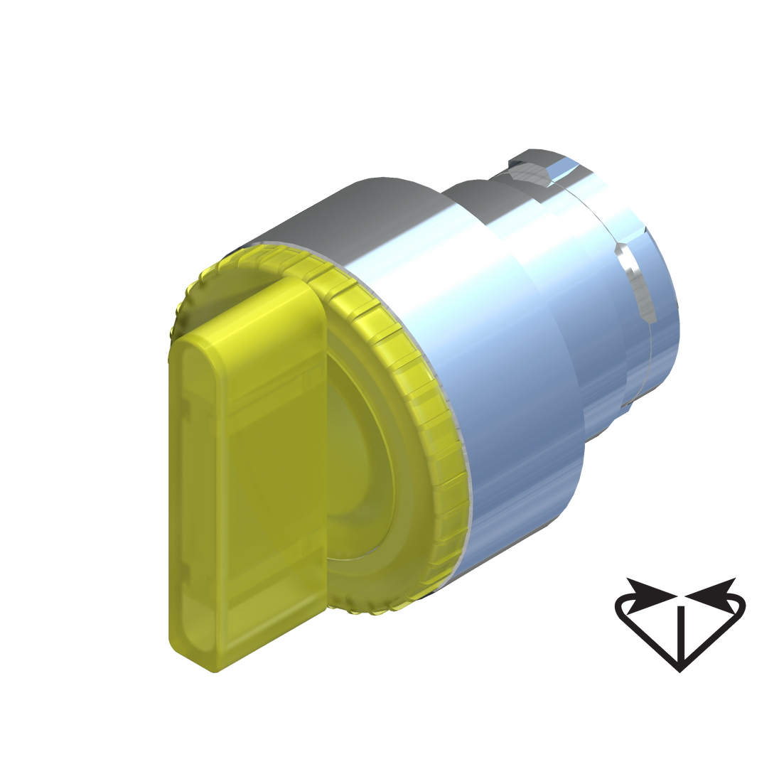D5228 ECX 1283 - SELECTOR ILUMINADO 3 POSICIONES INESTABLE AMARILLO
