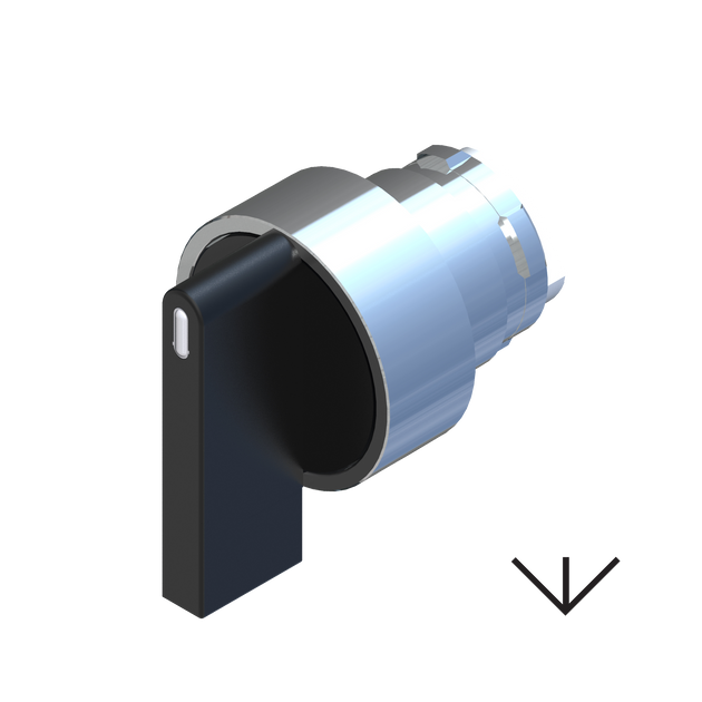 D5060 ECX 1370 - SELECTOR 3 POSICIONES ESTABLE MANIJA LARGA