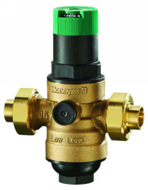 DS06102DUTLF - - REGULADOR 1 IN H NPT P/agua 15-90 Psi 82 ​​GRAD C doble tuerca