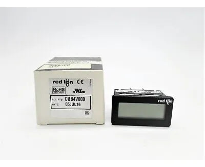 CUB4V000 Voltímetro CC de 3,5 dígitos con pantalla reflectiva, 39 mm x 75 mm, NEMA 4X/IP65