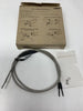 PBCT23TMB5 Fibra de plástico, reflexión difusa; diámetro del núcleo: 0,5 mm y 9 x 0,25 mm; longitud de fibra: 1 m; coaxial, rosca; revestimiento de acero, terminación TMB5 70850.