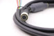 P4C06 Cable: Hirose de un solo extremo; conector hembra recto de 12 pines con blindaje; revestimiento de PVC negro de 2 m (6,56 pies); tuerca de acoplamiento de latón niquelado 73491.