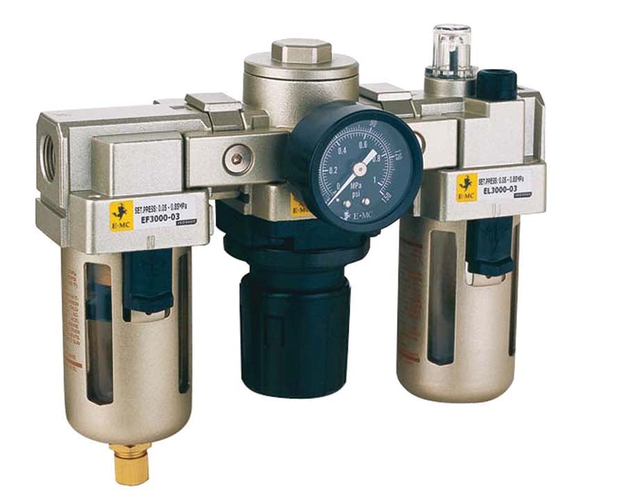 EC5010-06 UNIDAD DE MANTENIMIENTO DE 3/4 IN DREN MANUAL CON MANOMETRO