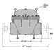 Trampa de Vapor FT600-450-20-F300 - WATSON MC DANIELS