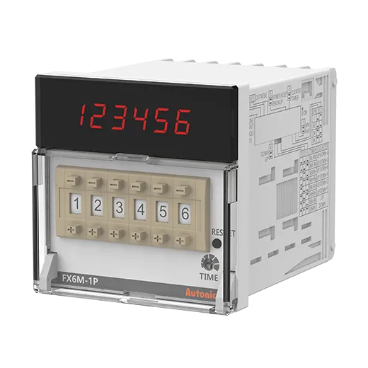 FX6M-1P4 - Contadores/Temporizadores digitales estándar