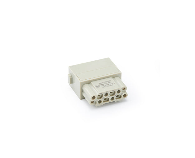 83246 HMD-012-FQ - CONECTOR HEMBRA 250V 10A 12POLOS PUSH IN