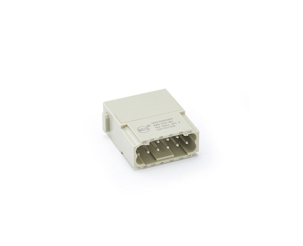 83245 HMD-012-MQ - CONECTOR MACHO 250V 10A 12POLOS PUSH IN