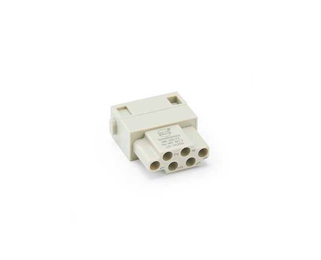 83236 HME-006-FQ - CONECTOR HEMBRA 500V 16A 6POLOS PUSH IN
