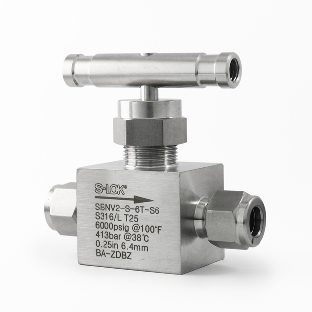 SBNV2-S-6T-S6 Válvula de Aguja 3/8" OD