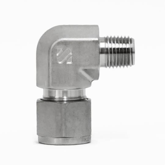 SLM-8-4N-S6 Racor Codo Macho 1/2" OD X 1/4" NPT