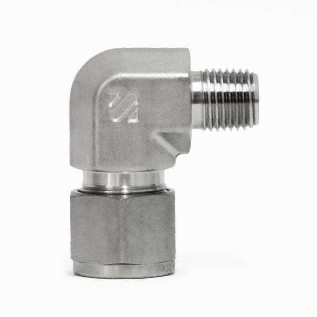 SLM-8-4N-S6 Racor Codo Macho 1/2" OD X 1/4" NPT