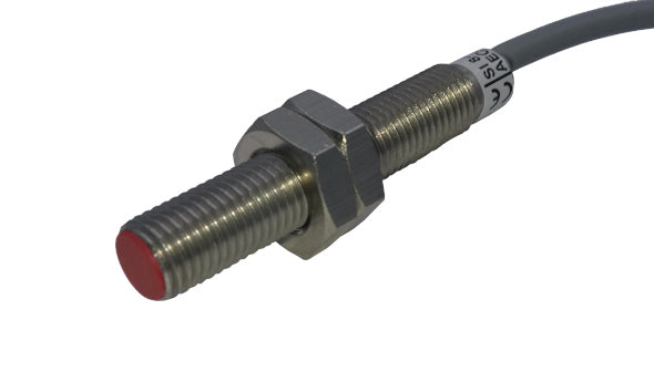 Sensor Inductivo AECO SI8C1 PNP NC, Corriente Directa, IP65