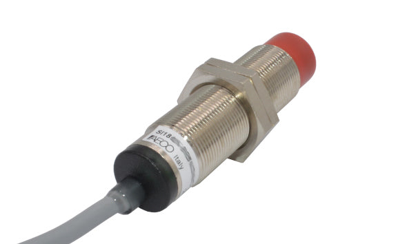 Sensor Inductivo AECO SI18CE8 NPN NO, 10-30V, 8mm