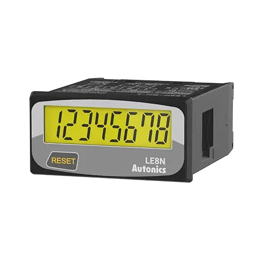 LE8N-BN-L - Temporizador del display LCD