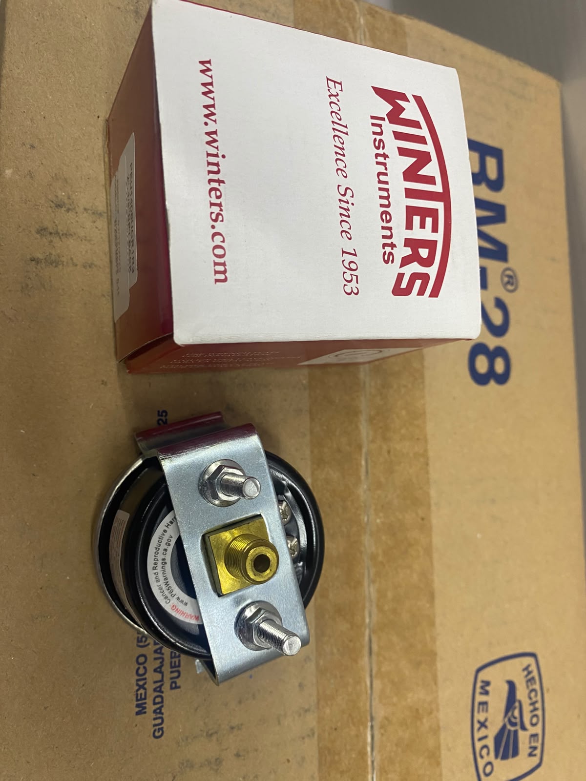 Manómetro Tablero WINTERS PEU1408UC 