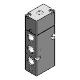 5/2-way pneumatic valve. monostable - Series NA NA54N-35