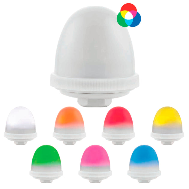 78314 OVOLUX LED RGB - 30108 SIRENA CON 7 COLORES 90/240VAC