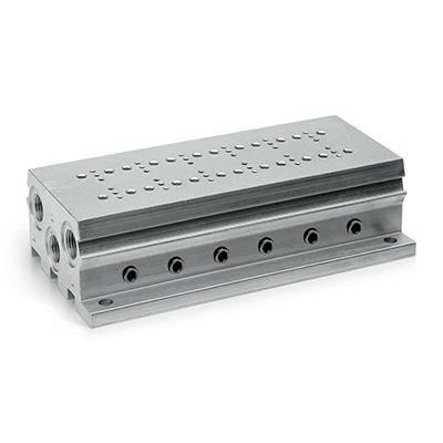 Double sided manifold front outlets - Series P P212-03