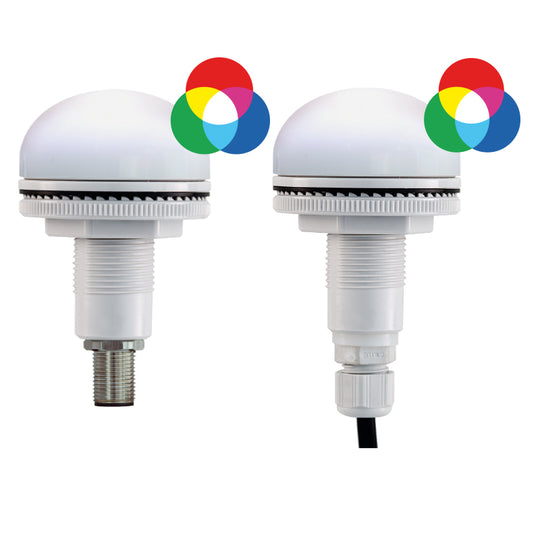 78338 P50 RGB - 91380 PILOTO INDICADOR 6 COLORES EN 1 SOLO MODULO 12/24VAC/DC