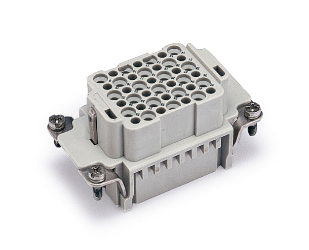 83312 HDD-042-FC - CONECTOR HEMBRA 250V 10A 42POLOS + TIERRA SIN PIN