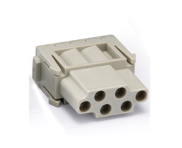 83225 HME-006-FC - CONECTOR HEMBRA 500V 16A 6POLOS SIN PIN