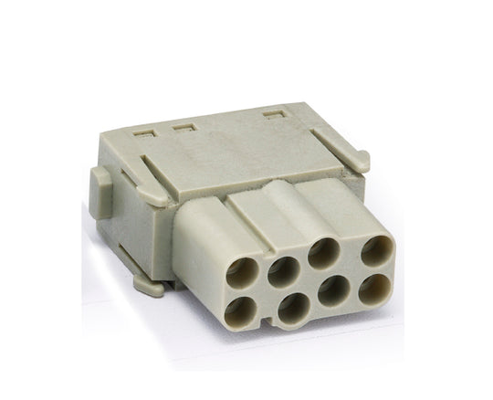 83238 HMEE-008-FC - CONECTOR HEMBRA 400V 16A 8POLOS SIN PIN