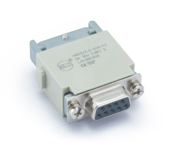 83256 HMDS/2.2-009-FC - PIN HEMBRA PARA CONECTOR D 2CABLES