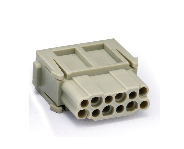 83244 HMD-012-FC - CONECTOR HEMBRA 250V 10A 12POLOS SIN PIN