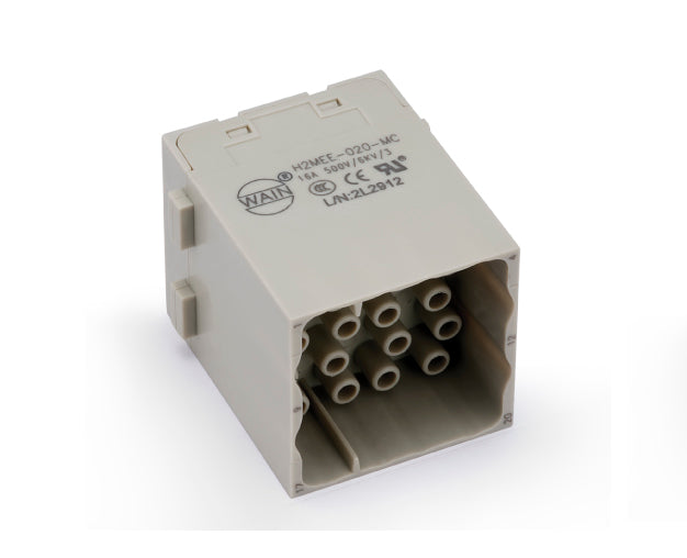 83241 H2MEE-020-MC - CONECTOR MACHO 500V 16A 20POLOS SIN PIN